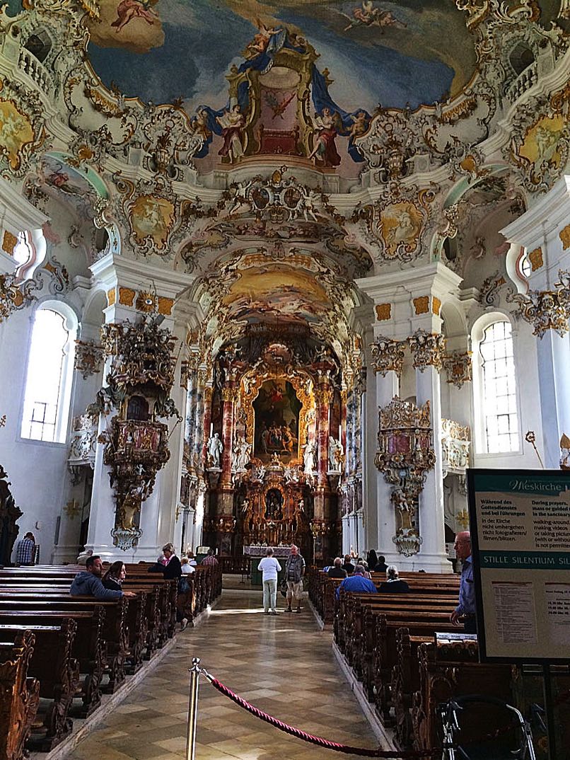 Wieskirche in Steingaden & Neuschwanstein Castle