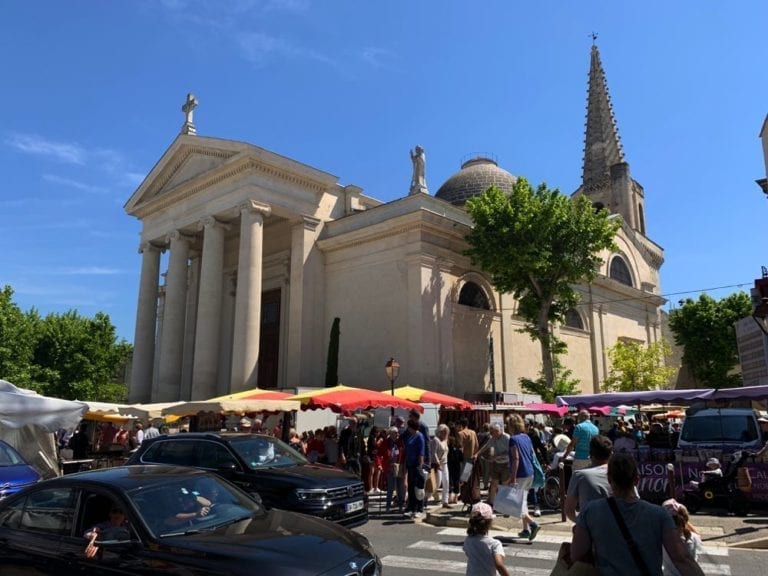 The wonderful sights smell and sounds of Saint Remy de Provence Market