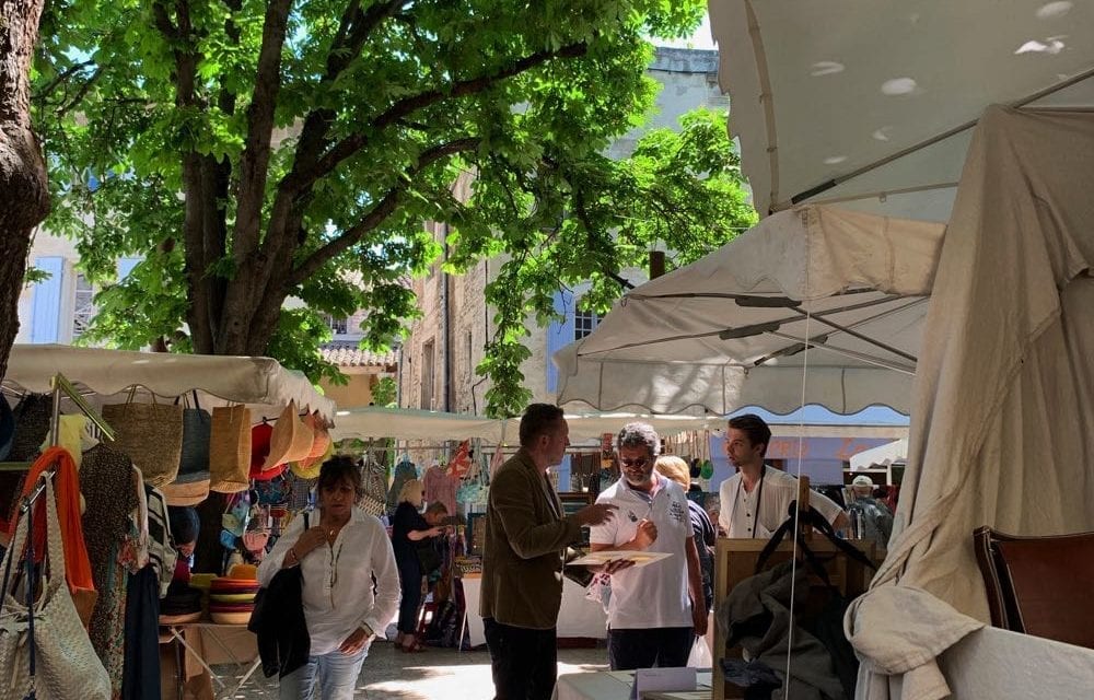 The wonderful sights smell and sounds of Saint Remy de Provence Market